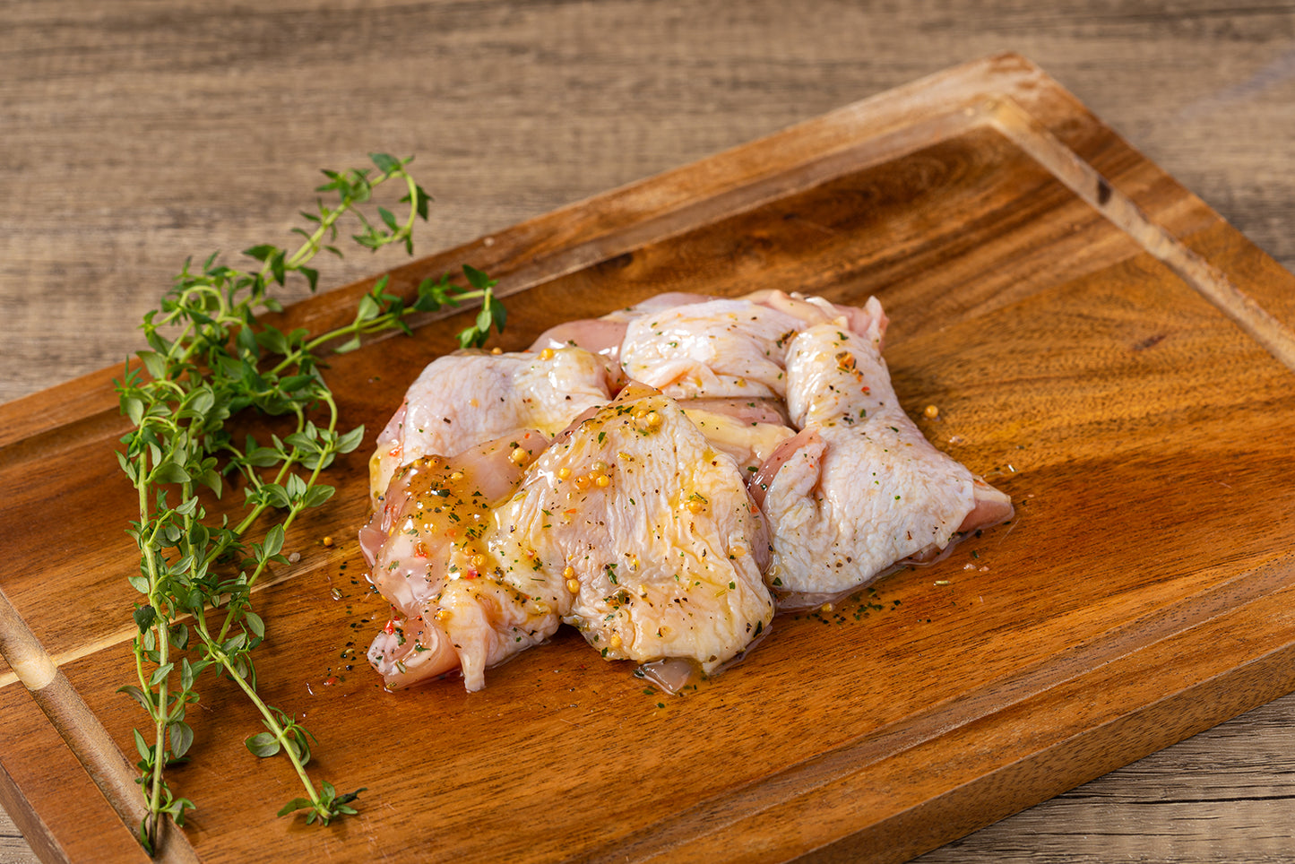 【単品】鶏モモバジルソース